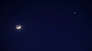 Venus to Shine Brightest in Sky Next to Crescent Moon on April 28, Here's How And When You Can Watch The Evening Star At Its Best