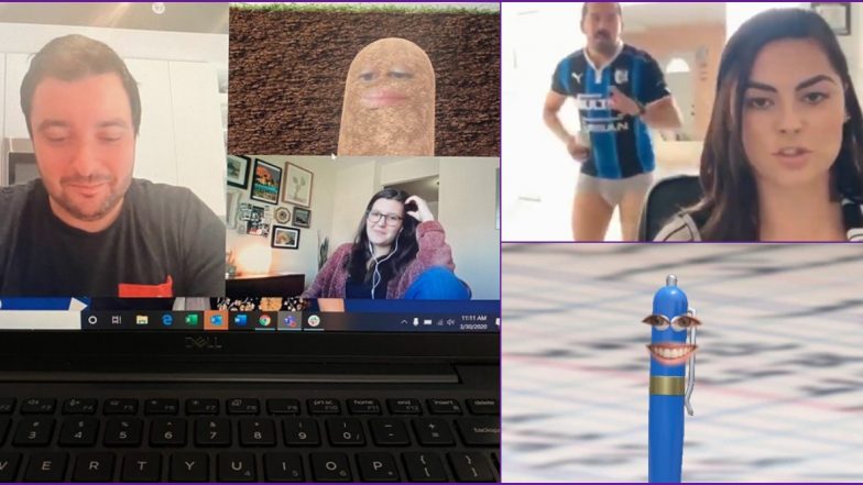 'Potato Boss' Goes Viral After Accidentally Switching on a Filter During Microsoft Zoom Video Conference; Other Funny Instances When Work From Home Video Calls Failed Miserably!