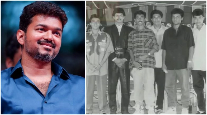 Thalapathy Vijay's Throwback Pic From College Days With Master Co-Star Sanjeev Venkat Goes Viral! 