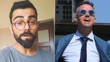 Kevin Pietersen Trolls Virat Kohli Over ‘Grey Beard’ With a Cheeky Comment in Indian Captain’s Shaving Video