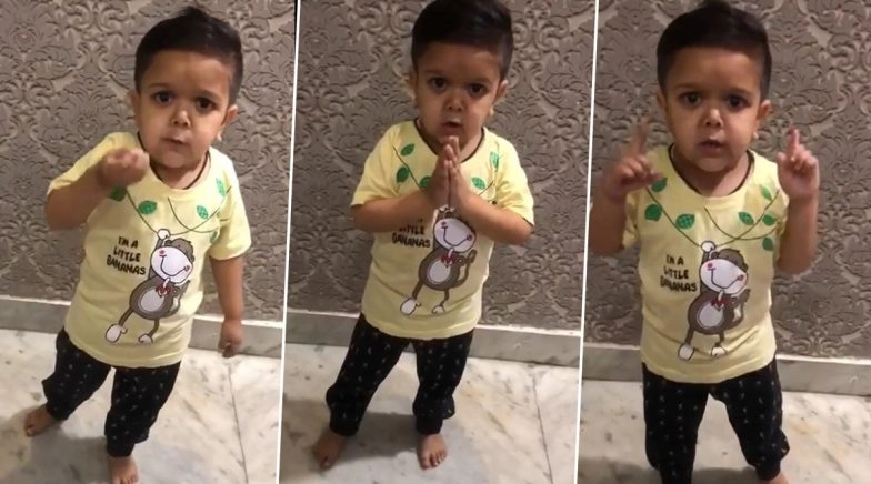 Virender Sehwag Shares Video of Kid Giving Directives to Take Precautions Amid COVID-19 Pandemic