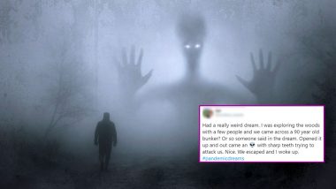 Twitter's Official Account Tweets 'Weird Dream'; From Aliens to Death, Netizens Join in to Share The Crazy Stuff They Are Seeing in Their Dreams During The Pandemic