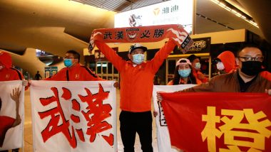 Wuhan Zall, Chinese Super League Football Team, Make Emotional Return to Their Home City After Three Months