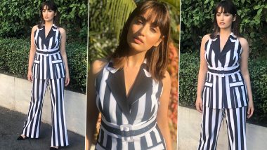 Yami Gautam Shows How to Never Underestimate the Power of a Perfect Striped Pantsuit!