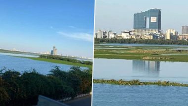 Yamuna Sparkles Blue in Pictures Going Viral Amid Lockdown, River Water Turning Transparent Sans Human Activity (See Pics)