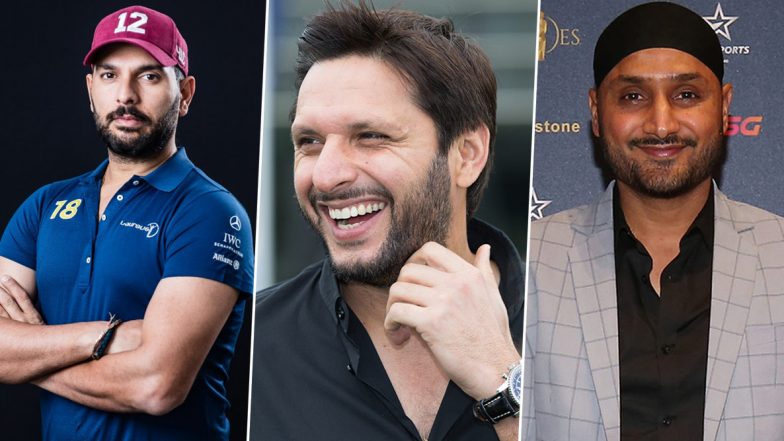 Shahid Afridi Thanks Yuvraj Singh, Harbhajan Singh for Supporting His Foundation Amid COVID-19 Crisis, Says ‘Our Bond Shows Love & Peace Transgresses Borders’