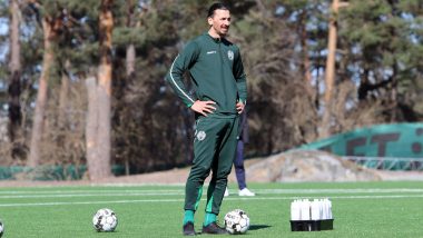 Zlatan Ibrahimovic, AC Milan Striker, Returns To Training With Partly-Owned Club Hammarby (See Photos)