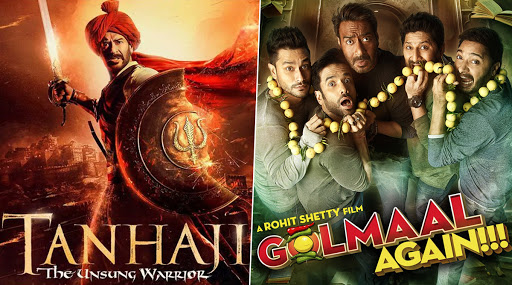Ajay Devgn Birthday Special: 5 Biggest Hits Of The Actor That You Should Know About