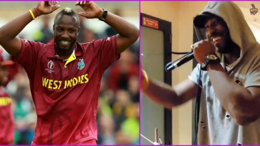 KKR Shares Birthday Boy Andre Russell's Video of Singing Bollywood Song 'Subah Hone Na De' From Desi Boyz Movie, Windies Cricketer is a True All-Rounder!