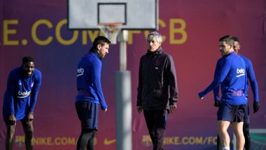 Barcelona Manager Quique Setien Makes a Big Revelation About Lionel Messi’s Exit Plans From Camp Nou