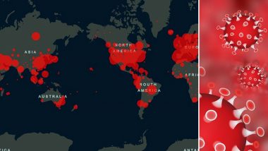 Coronavirus Live Tracker Map: Check Real Time Updates on Number of COVID-19 Cases, Deaths And Recoveries Via worldometres.info and John Hopkins Map