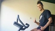 Cristiano Ronaldo Enjoys Morning Workout With a Cycling Session (Watch Video)