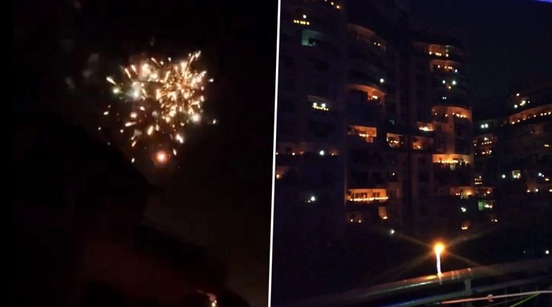 COVIDIOTS Celebrate Diwali Early With Fireworks For PM's #9Baje9Minute Diya Jalao Campaign