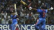 Netizens Hail MS Dhoni As They Relive the Last Six of India vs Sri Lanka World Cup 2011 Final (Watch Winning Moment Video)