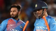 MS Dhoni vs Rishabh Pant Stats Comparison: Here&rsquo;s How the Two Wicket-Keeper Batsmen Fare Against Each Other After Specific Matches in Tests, ODIs and T20Is