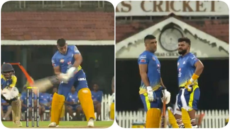 Chennai Super Kings Posts Unseen Video of MS Dhoni and Suresh Raina Hitting Tall Sixes During Practice Session, With No IPL 2020 Around Time for Fans to Relish Some Action
