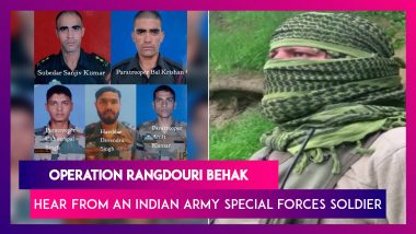 Operation Rangdouri Behak: Hear From An Indian Army Soldier About How The Special Forces Eliminated Five Terrorists In Kupwara