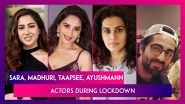 Sara Ali Khan, Madhuri Dixit Celebrate Earth Day 2020, Taapsee Pannu Shares Video Doing Somersaults