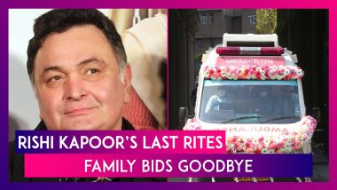 Rishi Kapoor Funeral At Chandanwadi Crematorium: Neetu With Ranbir, Alia, Kareena, Abhishek Present