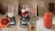 White Claw Slushies Are TikTok&rsquo;s New Favourite Drink! Here&rsquo;re Recipe Videos to Make Icy Whipped Fruit Shake at Home