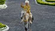 Turkmenistan Flouts Coronavirus Social Distancing Norms to Celebrate National Horse Day