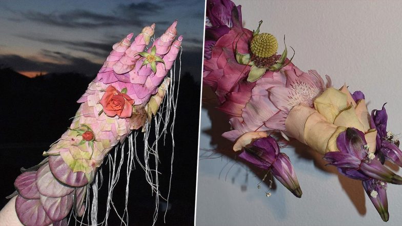 This Instagram Handle Shows How to Accessorise Hands With Beautiful Flowers! View ‘Petal Armour’ Pics