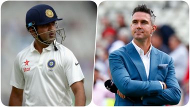 Gautam Gambhir Has a Befitting Reply To Kevin Pietersen’s Recent Tweet, Former Indian Cricketer Reminds KP of Pie Chucker Jibe