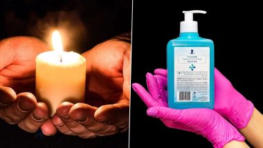 Take Precautions if You Are Using Alcohol-Based Hand Sanitiser While Participating in PM Narendra Modi's Campaign to Light Diyas and Candles on 5th April 9 PM