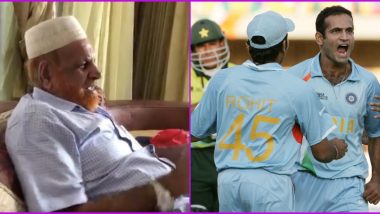 Irfan Pathan Watches India vs Pakistan ICC T20 World Cup 2007 Match Highlights With Father, Shares Video on Twitter