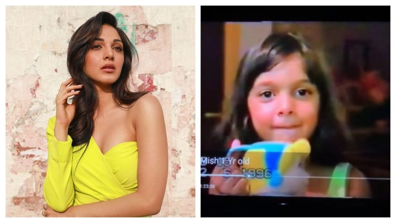 Kiara Advani Shares a Childhood Video