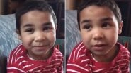 Little Boy Singing Bob Marley&rsquo;s Hit &lsquo;Everything&rsquo;s Gonna Be Alright&rsquo; Is the Quarantine Inspiration We All Need (Watch Adorable Video)