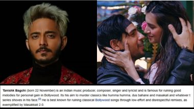 Masakali 2.0 Outrage: Someone Badly Remixed Tanishk Bagchi's Wikipedia Page; Added 'Famous For Ruining Good Melodies' To Bio!