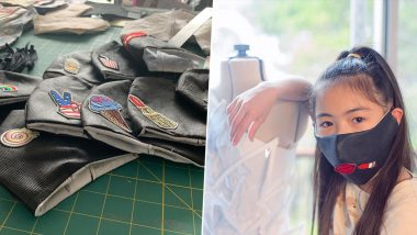 Ashlyn So, 12-Year-Old Fashion Designer Makes Stylish Masks for Frontline Health Workers (See Pics)