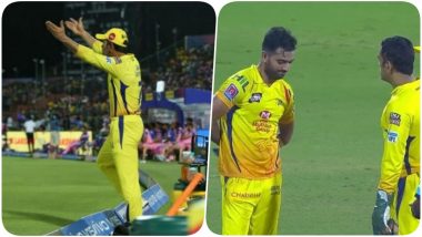 MS Dhoni's On-Field Angry Moments: From Abusing Khaleel Ahmed to Shoving Mustafizur Rahman, Here Are Times When MSD Lost His Cool and HOW! Watch Videos