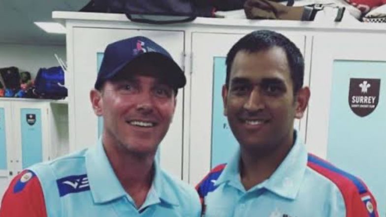 'MS Dhoni Got Us Over the Line', Damien Martyn Shares Old Photo With Former India Captain on Twitter