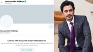 Nawazuddin Siddiqui's Twitter Account Is Temporarily Restricted And We Can Tell You The Reason Why!
