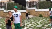 Novak Djokovic Takes Up 100-Volley Challenge With Wife Jelena, Posts a Video on Social Media