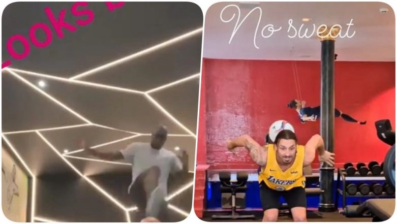 Zlatan Ibrahimovic Urges Paul Pogba to Watch & Learn as the AC Milan Striker Exhibits Crazy Football Skills