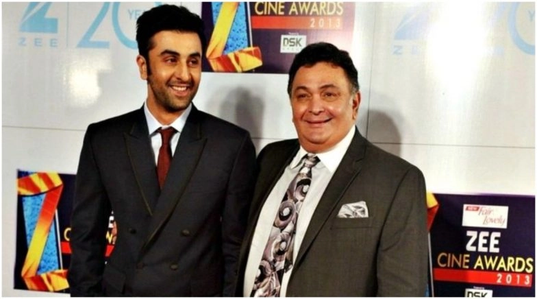 (Watch) Rishi Kapoor and Ranbir Kapoor Grooving Together on 'Bachna Ae Haseeno' Track 