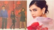 Deepika Padukone Shares a Vintage Pic Featuring Her as Child Model and She&rsquo;s Looking Cute as a Button!