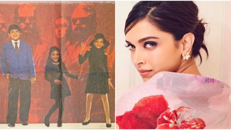 Deepika Padukone Shares a Vintage Pic Featuring Her as Child Model and She’s Looking Cute as a Button!