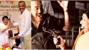 Lata Mangeshkar Sends Birthday Wishes to Shivaji Satam By Sharing Throwback Pictures from the Sets of CID
