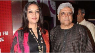 Shabana Azmi Scolds Javed Akhtar for Spilling Soup But His Reply is Beautifully Lyrical And Musical; Watch Video