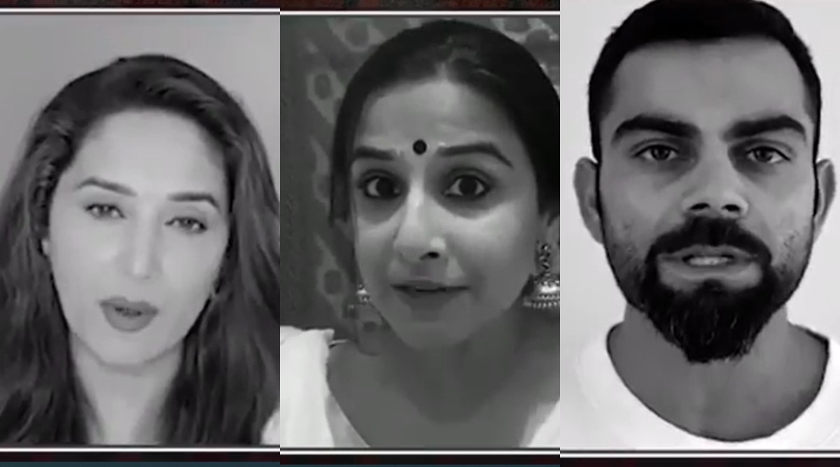 Madhuri Dixitxvideo - Madhuri Dixit, Vidya Balan, Virat Kohli and Other Celebs Create Awareness  About Domestic Violence during COVID-19 Lockdown | ðŸŽ¥ LatestLY