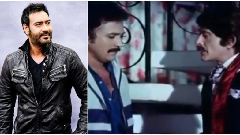Coronavirus Lockdown: Ajay Devgn Requests Everyone to Stay Indoors By Sharing an Edited Clip from Raaj Kumar's 'Marte Dam Tak'