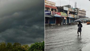 #ChennaiRains Trend on Twitter After the Tamil Nadu Capital City Wakes Up to Unexpected Rainfall Amid Lockdown (View Pics and Videos)