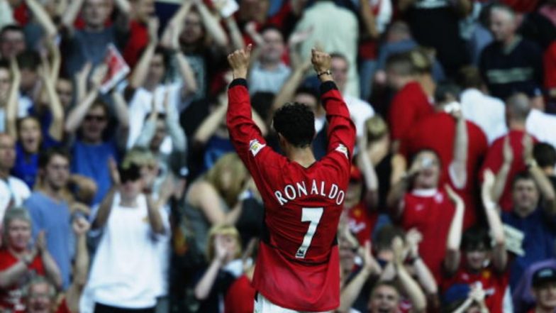 Cristiano Ronaldo’s Old Video of Himself Hitting the Ball with his As* Goes Viral, Further Teases Chelsea Fans Flaunting his Football Skills (Watch Video)