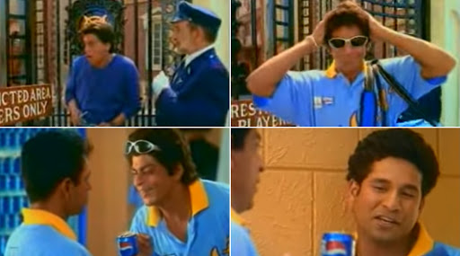 Bollywood News | Watch An Old Commercial Of Shah Rukh Khan And Sachin ...