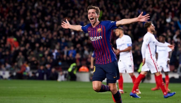 Sergi Roberto’s Goal During Barcelona vs PSG, Champions League 2016-17 Qualifies for ‘Goal of the Day’ 