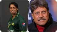Shoaib Akhtar Responds to Kapil Dev After Former Indian Captain Turns Down India vs Pakistan Series Proposal For COVID-19 Relief Funds